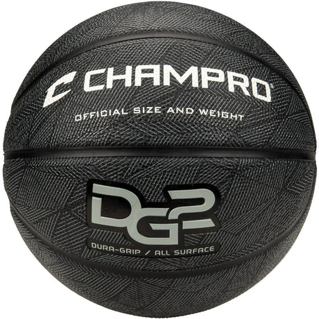 Champro Dura - Grip 230 Rubber Basketball | Champro BB50 BLACK WOMEN'S - 28.5 Basketballs