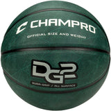 Champro Dura - Grip 230 Rubber Basketball | Champro BB50 FORESTGREEN WOMEN'S - 28.5 Basketballs