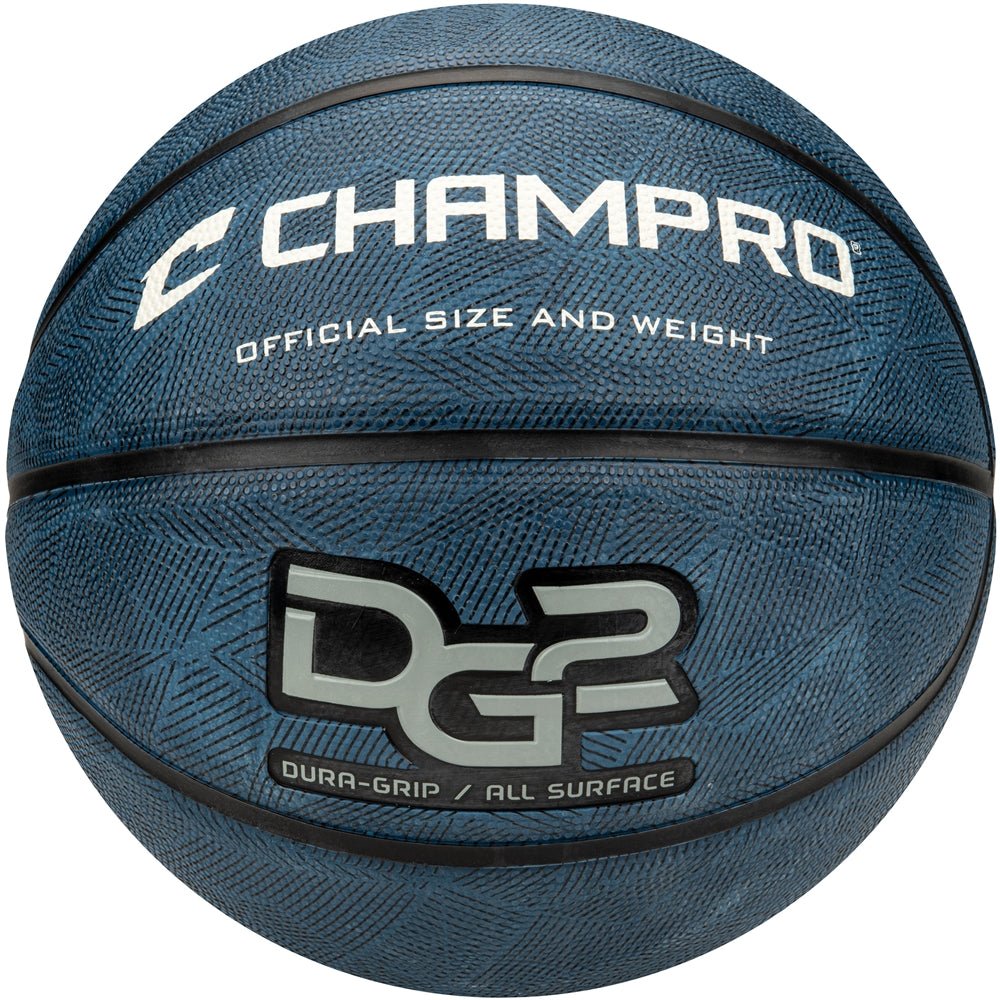 Champro Dura - Grip 230 Rubber Basketball | Champro BB50 NAVY WOMEN'S - 28.5 Basketballs