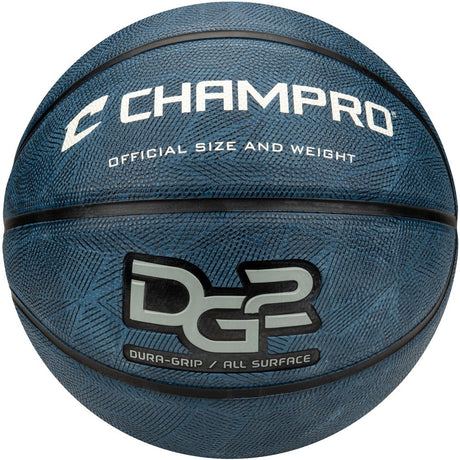 Champro Dura - Grip 230 Rubber Basketball | Champro BB50 NAVY WOMEN'S - 28.5 Basketballs