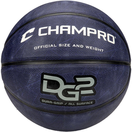 Champro Dura - Grip 230 Rubber Basketball | Champro BB50 PURPLE WOMEN'S - 28.5 Basketballs