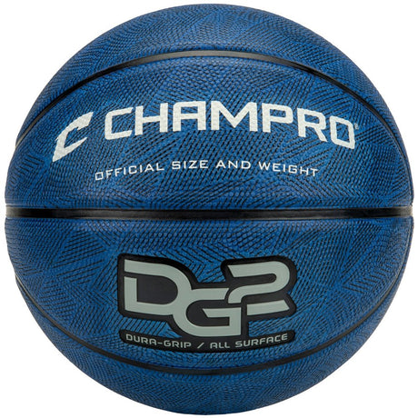 Champro Dura - Grip 230 Rubber Basketball | Champro BB50 ROYAL WOMEN'S - 28.5 Basketballs