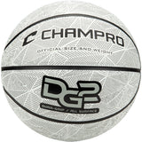 Champro Dura - Grip 230 Rubber Basketball | Champro BB50 WHITE REGULATION Basketballs
