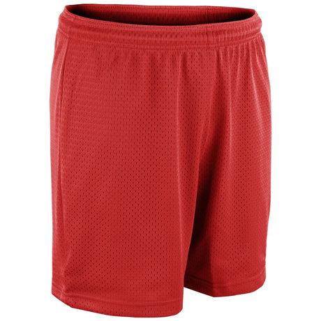 Champro Dynamic Tricot Mesh Short - 7\" | Champro BBS557 SCARLET S Shorts