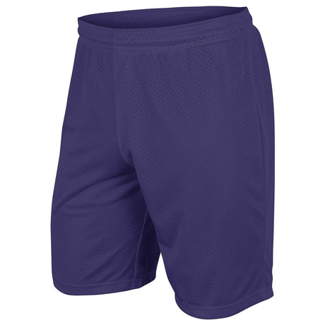 Champro Dynamic Tricot Mesh Short | Champro BBS55 PURPLE Youth S Shorts