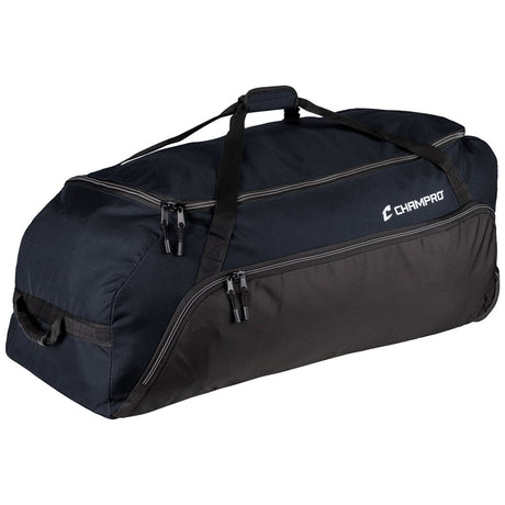 Champro E50 Jumbo Wheeled Equipment Bag - 36" x 16" x 18" NAVY Standard Bags & Totes