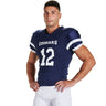 Champro End Zone Football Jersey | Champro FJ33 BLACKWHITE S American Football