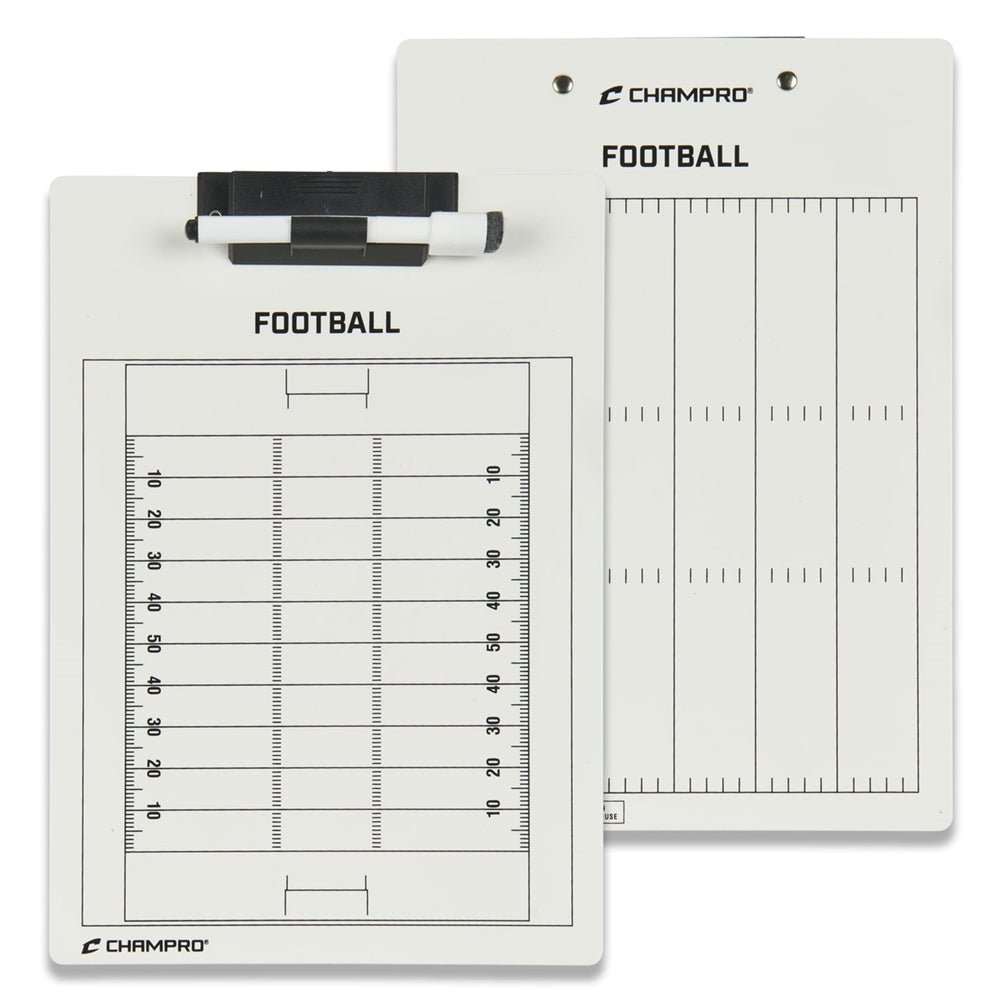Champro Football Coach's Board 12\"x9\" | Champro A099F Standard Standard American Football Training Equipment
