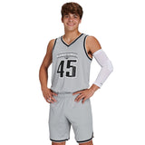 Champro Forward Basketball Jersey | Champro BBJ26 PURPLEBLACKWHITE S Basketball