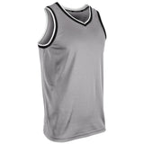 Champro Forward Basketball Jersey | Champro BBJ26 SILVERBLACKWHITE S Basketball