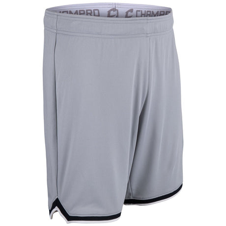 Champro Forward Basketball Shorts | Champro BBS26 SILVERBLACKWHITE S Shorts