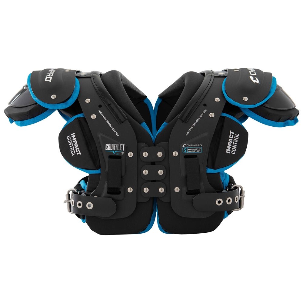 Champro GAUNTLET 3 Football Shoulder Pad | Champro FSPG3 Standard XL American Football Protective Gear