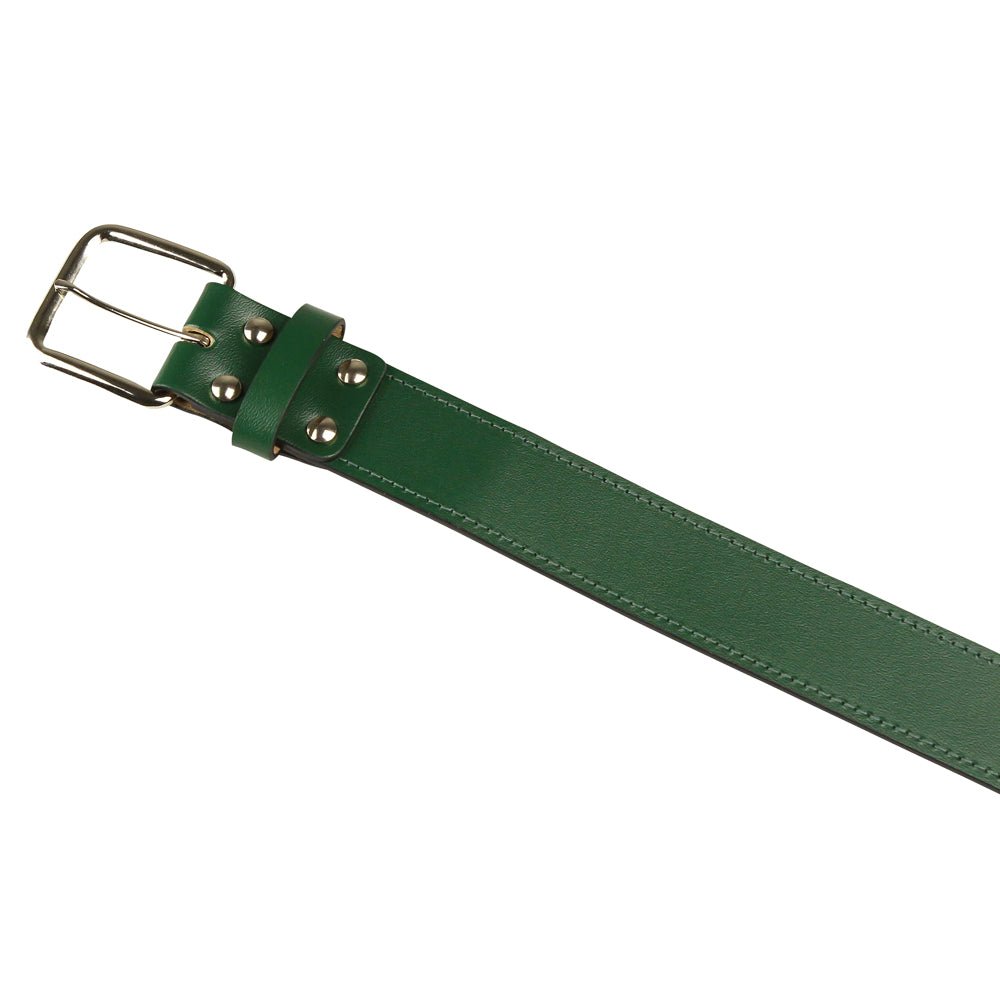 Champro Genuine Bonded Leather Belt | Champro A063 FORESTGREEN 3X Belts