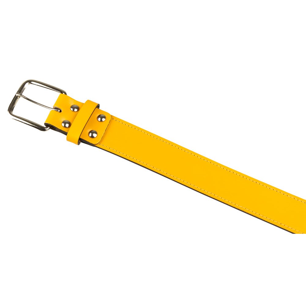 Champro Genuine Bonded Leather Belt | Champro A063 GOLD 2X Belts