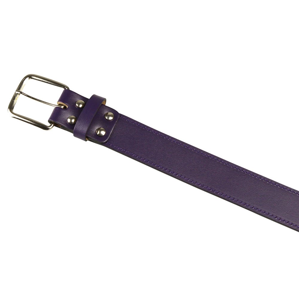 Champro Genuine Bonded Leather Belt | Champro A063 PURPLE S Belts