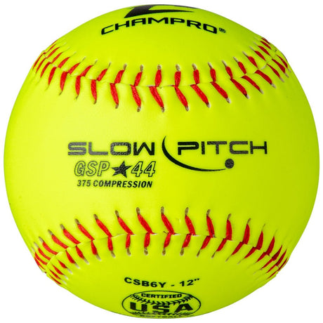 Champro GSP - 44 ASA 12\" Softball | Champro CSB6Y Standard Standard Softballs
