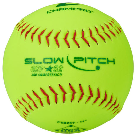 Champro GSP - 52 ASA 11\" Softball | Champro CSB25Y Standard Standard Softballs