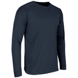 Champro GUNNER Long Sleeve Tee | Champro BST12 NAVY Youth S Long Sleeve