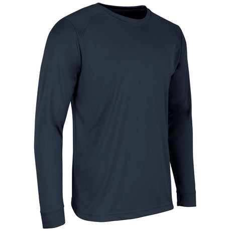 Champro GUNNER Long Sleeve Tee | Champro BST12 NAVY Youth S Long Sleeve