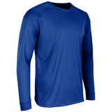 Champro GUNNER Long Sleeve Tee | Champro BST12 ROYAL Youth S Long Sleeve
