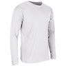 Champro GUNNER Long Sleeve Tee | Champro BST12 WHITE Youth S Long Sleeve