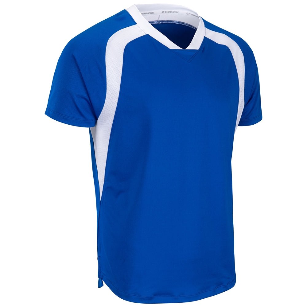 Champro Hat Trick Jersey | Champro SJ51 ROYALWHITE S Soccer