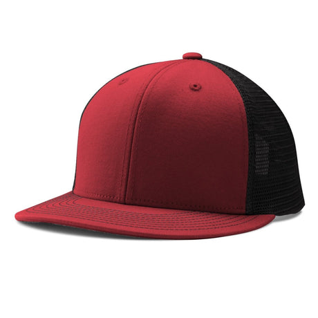 Champro HC5 Performance Trucker Snapback Cap Moisture Wicking Team CD2CARDINALBLACKCARDINAL Standard Baseball Caps