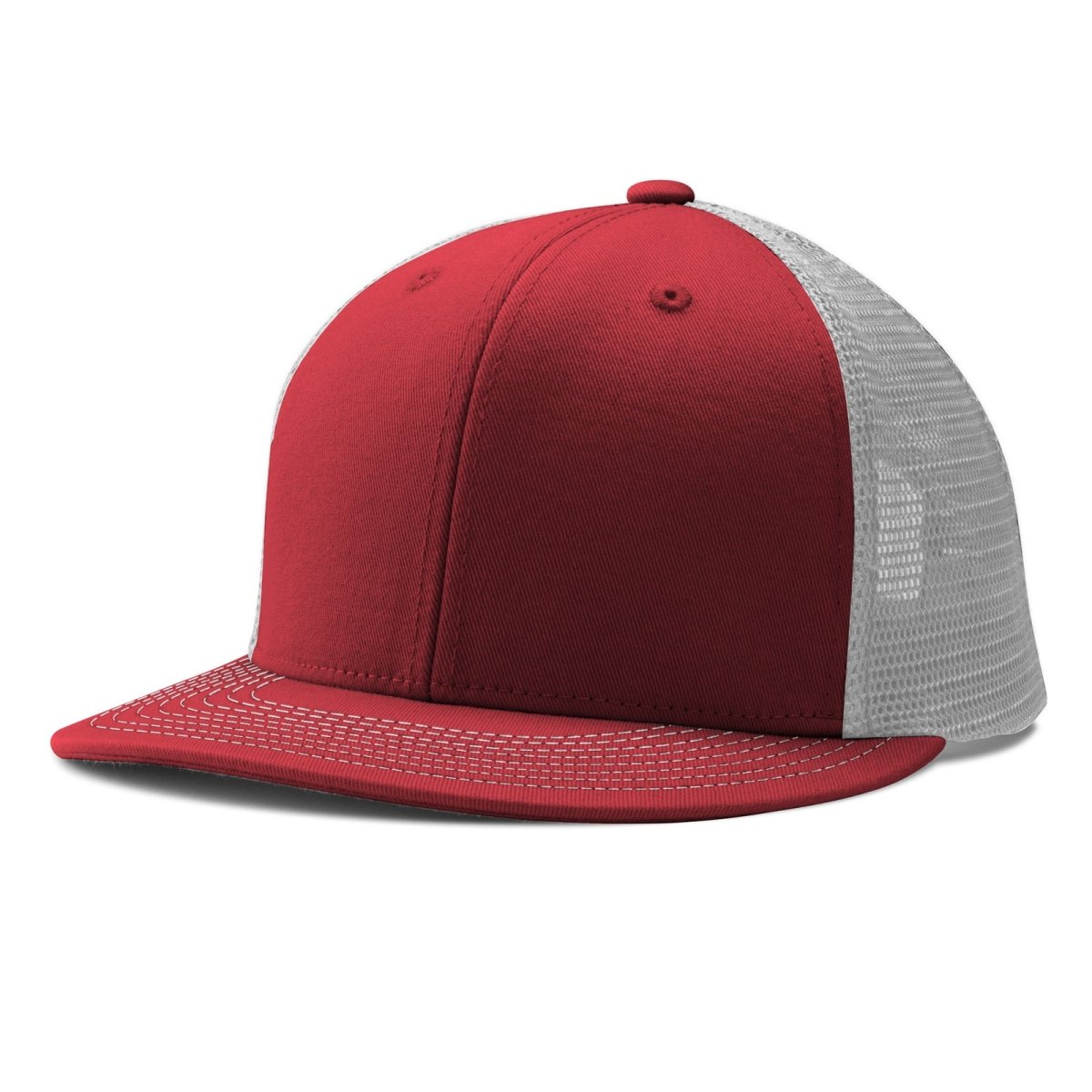 Champro HC5 Performance Trucker Snapback Cap Moisture Wicking Team CD4CARDINALWHITECARDINAL Standard Baseball Caps