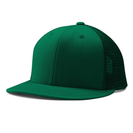 Champro HC5 Performance Trucker Snapback Cap Moisture Wicking Team FG1FORESTGREEN Standard Baseball Caps