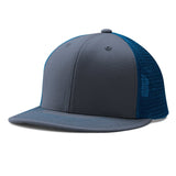 Champro HC5 Performance Trucker Snapback Cap Moisture Wicking Team GH12GRAPHITEROYALGRAPHITE Standard Baseball Caps