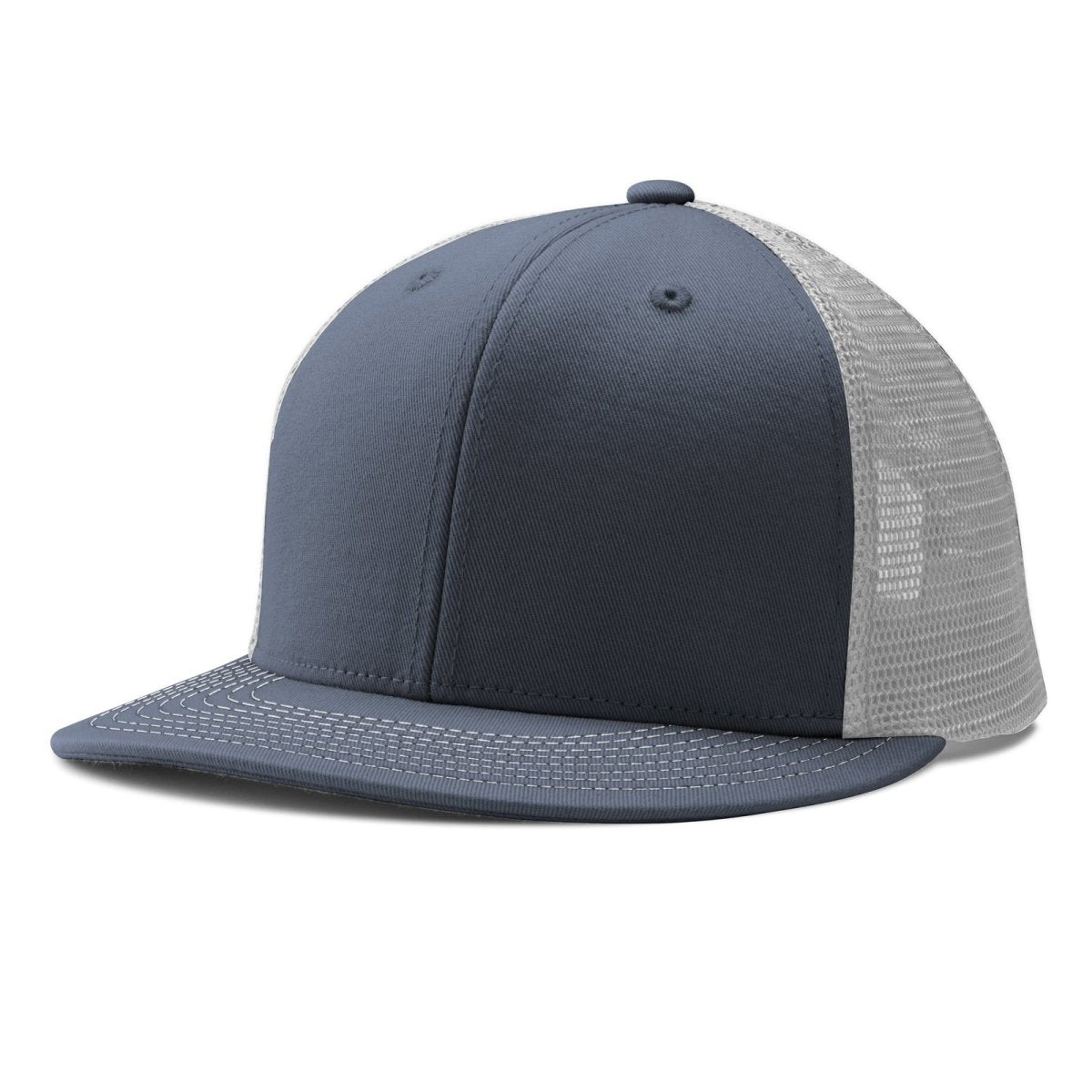Champro HC5 Performance Trucker Snapback Cap Moisture Wicking Team GH14GRAPHITEWHITEGRAPHITE Standard Baseball Caps