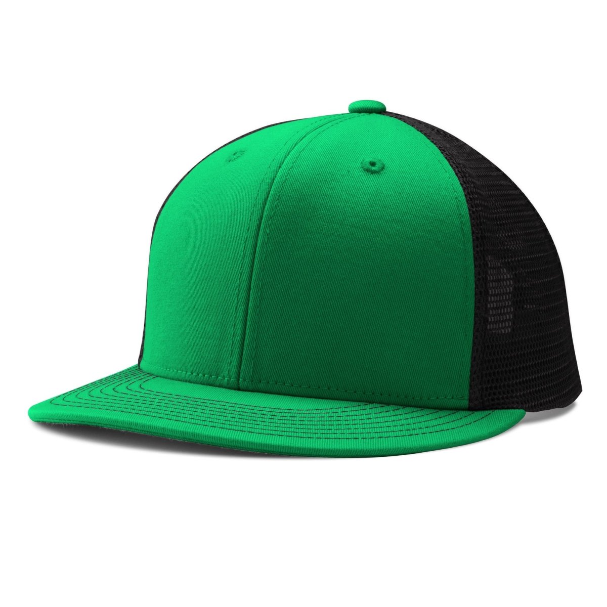 Champro HC5 Performance Trucker Snapback Cap Moisture Wicking Team KY2KELLYBLACKKELLY Standard Baseball Caps