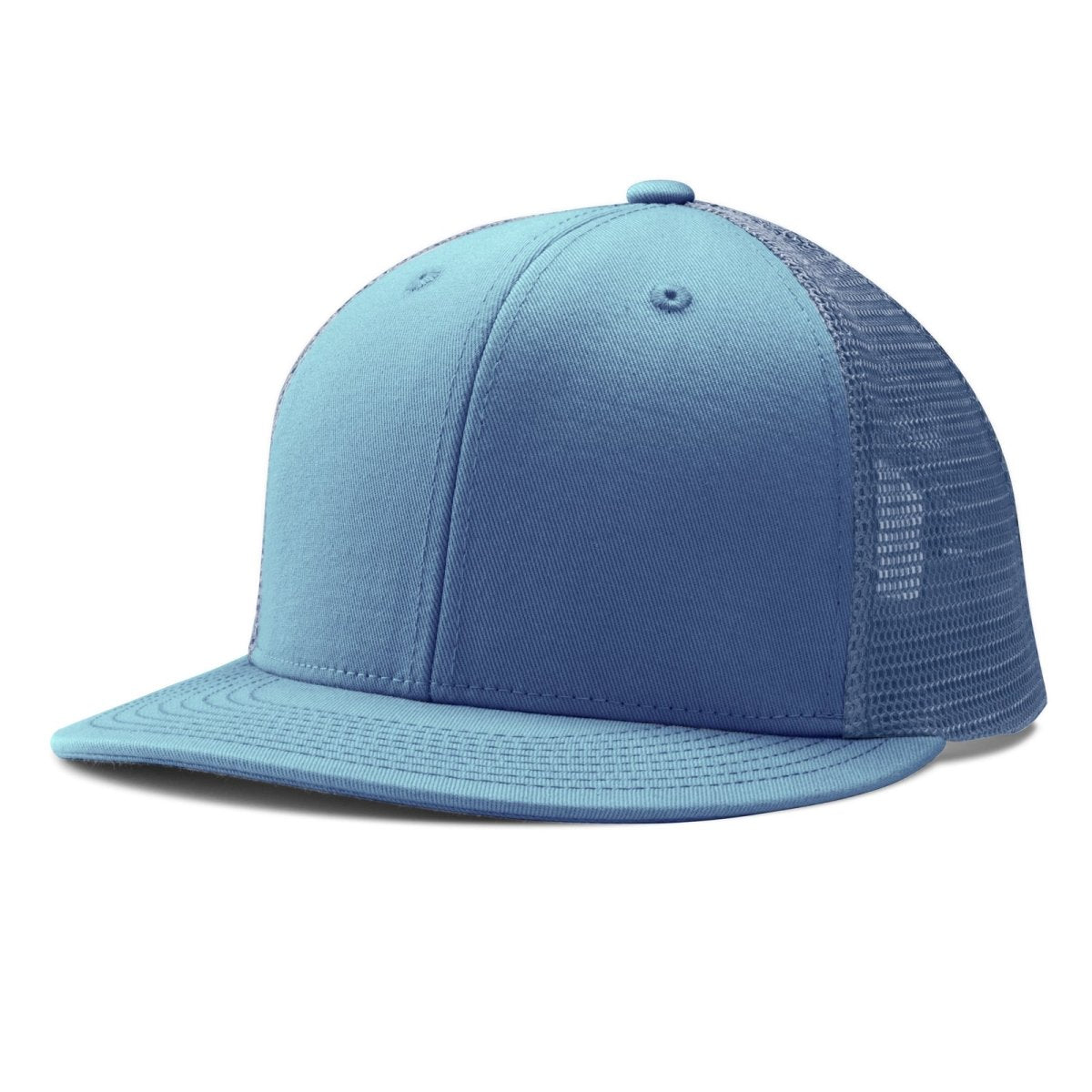 Champro HC5 Performance Trucker Snapback Cap Moisture Wicking Team LB1LIGHTBLUE Standard Baseball Caps
