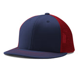 Champro HC5 Performance Trucker Snapback Cap Moisture Wicking Team NY11NAVYSCARLETNAVY Standard Baseball Caps