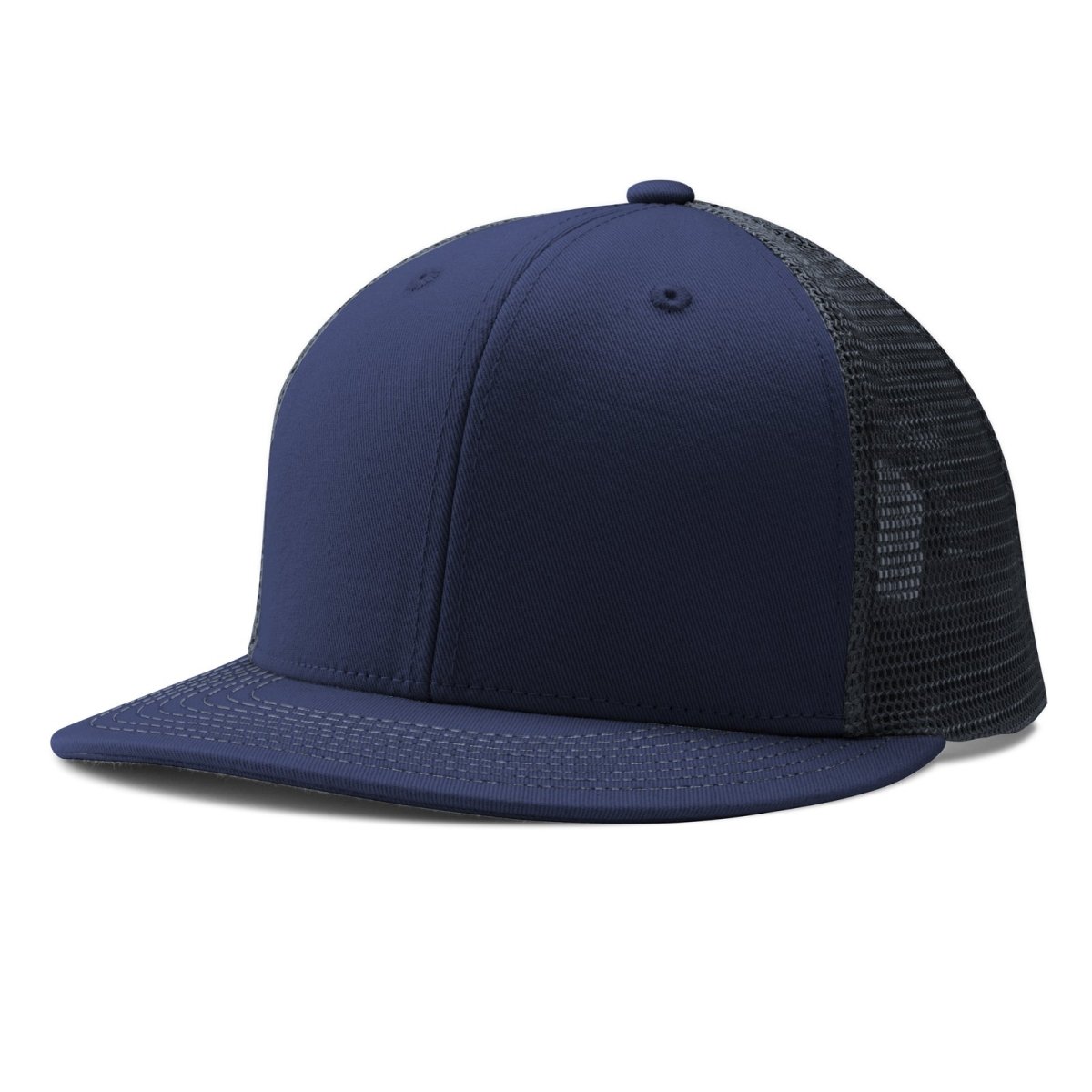 Champro HC5 Performance Trucker Snapback Cap Moisture Wicking Team NY3NAVYGRAPHITENAVY Standard Baseball Caps