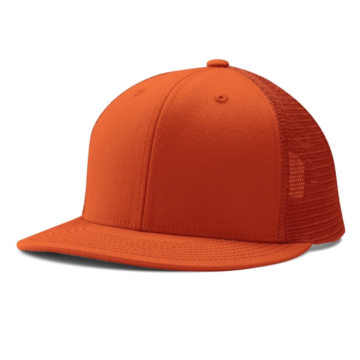 Champro HC5 Performance Trucker Snapback Cap Moisture Wicking Team OR1ORANGE Standard Baseball Caps