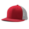 Champro HC5 Performance Trucker Snapback Cap Moisture Wicking Team SC12SCARLETWHITESCARLET Standard Baseball Caps
