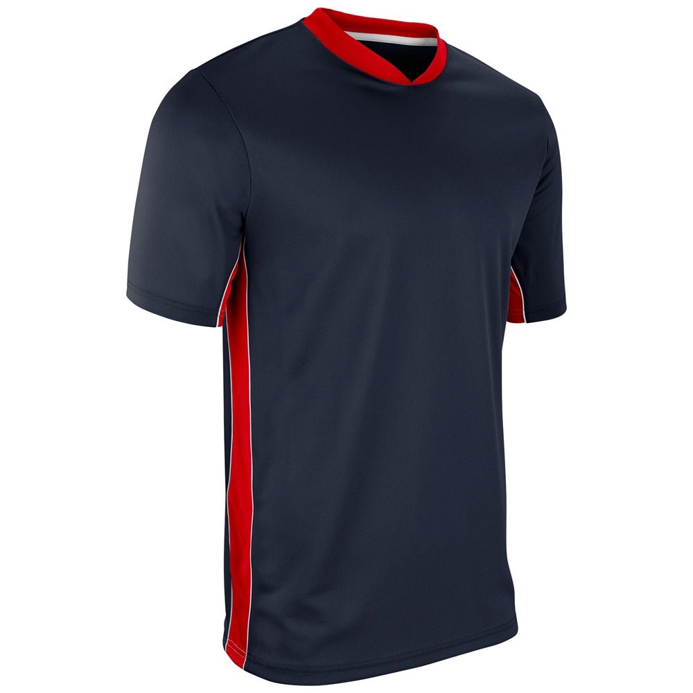 Champro Header Soccer Jersey | Champro SJ10 BLACKBLACKWHITE S Soccer