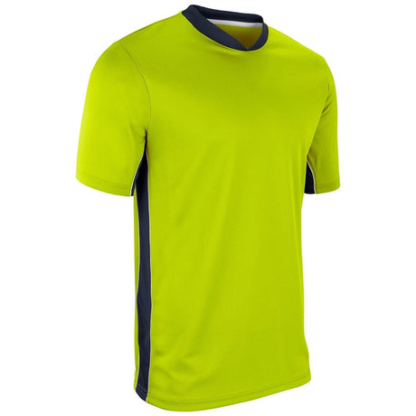Champro Header Soccer Jersey | Champro SJ10 OPTICYELLOWNAVYWHITE S Soccer
