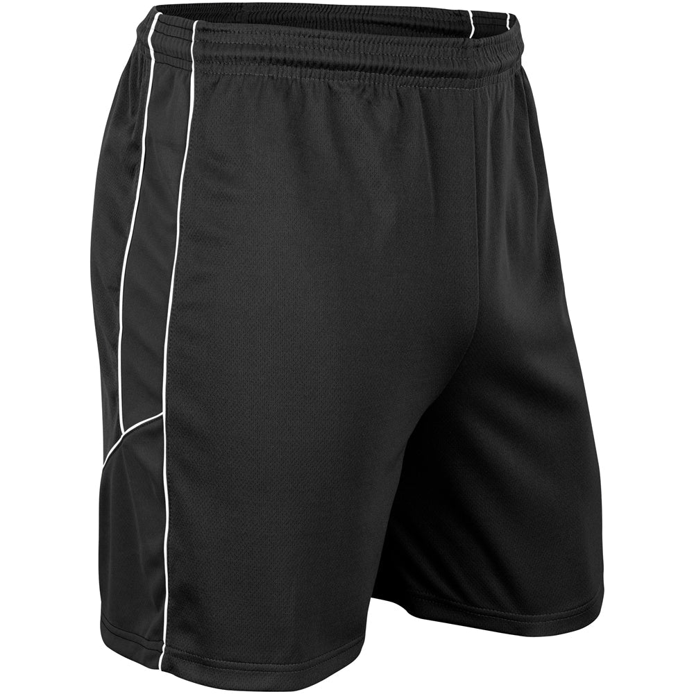 Champro Header Soccer Short | Champro SS10 BLACKBLACKWHITE S Shorts