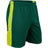Champro Header Soccer Short | Champro SS10 FORESTGREENOPTICYELLOWWHITE S Shorts