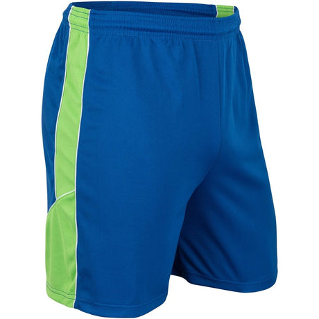 Champro Header Soccer Short | Champro SS10 ROYALNEONGREENWHITE S Shorts