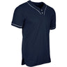 Champro HEATER 2 - Bttn Piped Baseball Jersey | Champro BS42 NAVYWHITEPIPE M Baseball & Softball