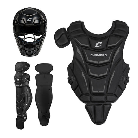 Champro Helmax 2.0 Catcher's Set | Champro CBSY2 Standard AGES 4 - 6 Catchers Equipment Sets