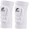 Champro High Compression/Low Profile Knee Pad | Champro A1004 WHITE ADULT Volleyball Knee Pads