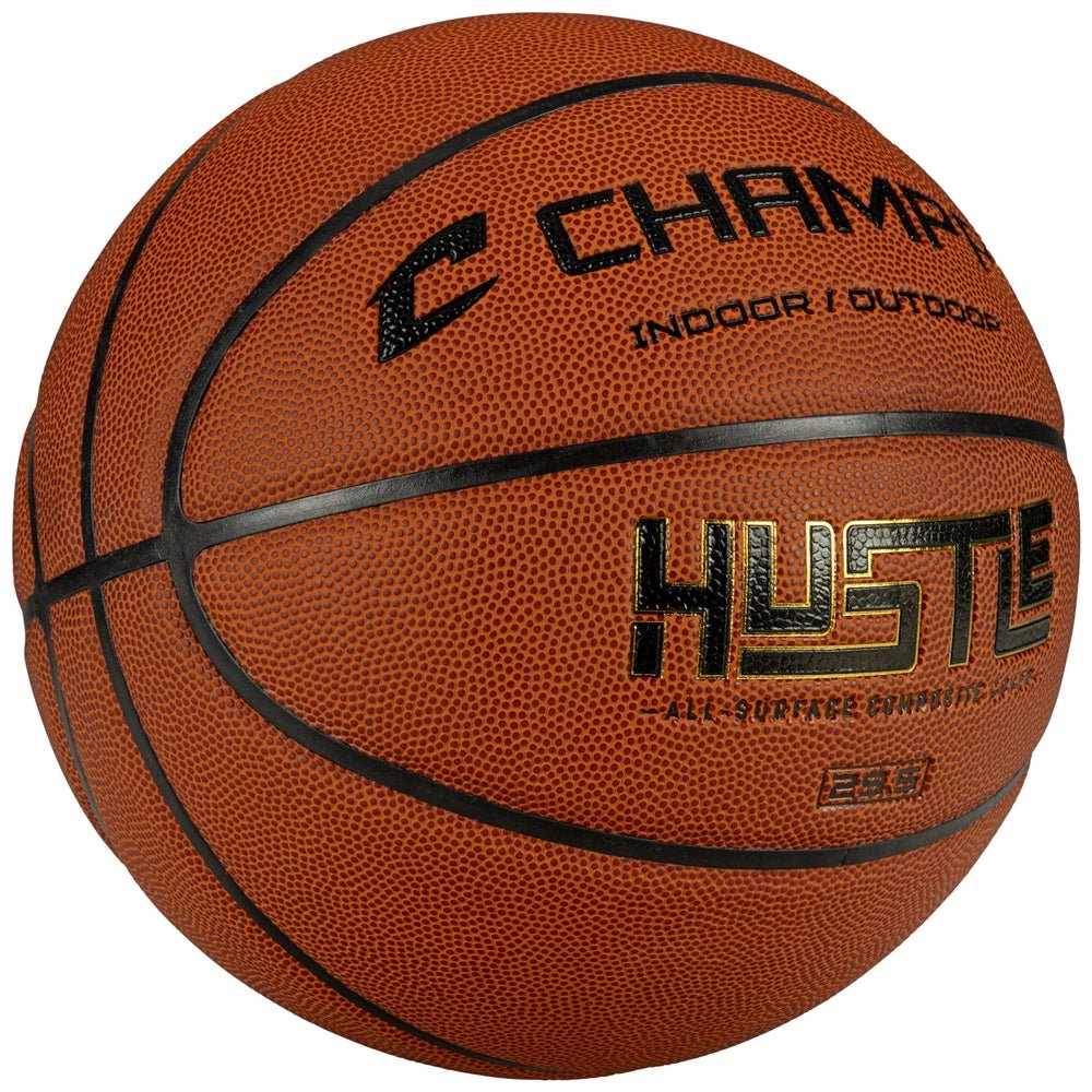 Champro Hustle Indoor/Outdoor Composite Basketball | Champro BB9 ORANGE WOMEN'S - 28.5 Basketballs