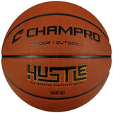 Champro Hustle Indoor/Outdoor Composite Basketball | Champro BB9 ORANGE WOMEN'S - 28.5 Basketballs
