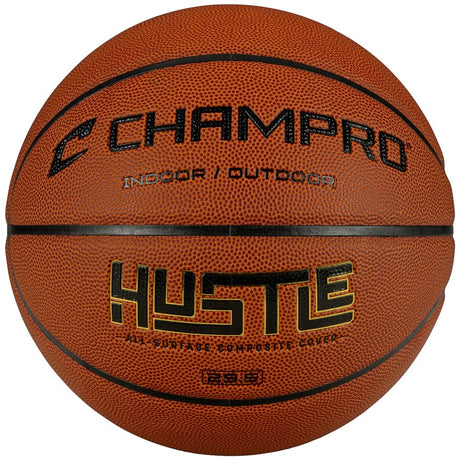 Champro Hustle Indoor/Outdoor Composite Basketball | Champro BB9 ORANGE WOMEN'S - 28.5 Basketballs