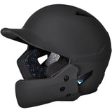 Champro HX Gamer Plus Bsbll Helmet w/Flap | Champro HXMJG BLACK Senior Baseball & Softball Protective Gear