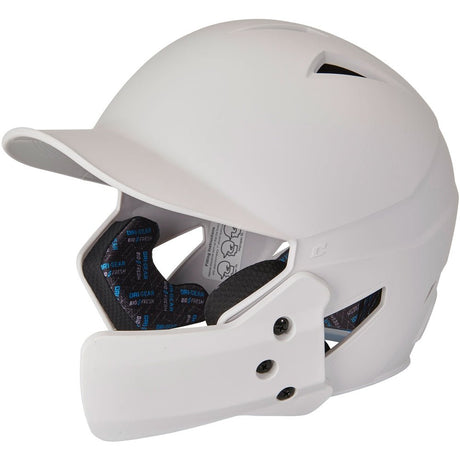 Champro HX Gamer Plus Bsbll Helmet w/Flap | Champro HXMJG WHITE Senior Baseball & Softball Protective Gear